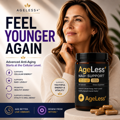 AgeLess+™ Anti-Aging, Youthful Energy & Cellular Renewal Complex